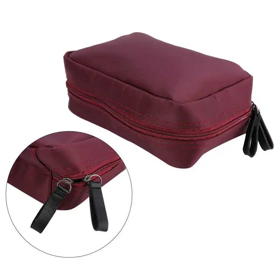 Дорожная вместительная косметичка органайзер для косметики водонепроницаемый