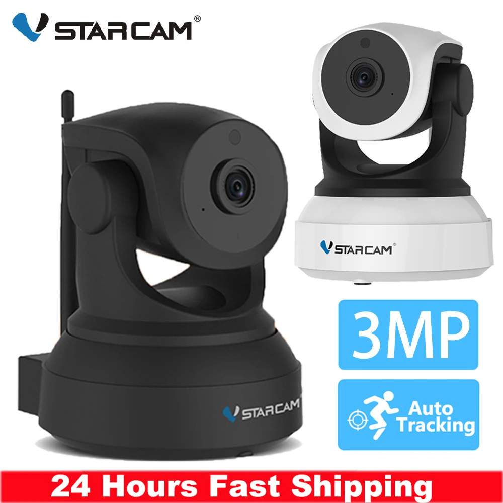 IP камера видеонаблюдения VStarcam 2020 C24S 3 Мп HD Wi Fi|Камеры видеонаблюдения| |