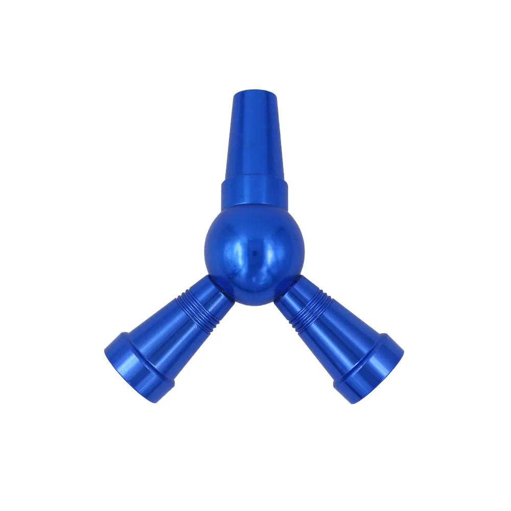SY One Divides Into Two Shishia Hookah Adapter Splitter Hose Connect Hookah Narguile Accessories - Цвет: Blue