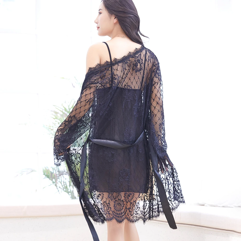 пижама женская Женские пижамные комплекты халат женский костюмы сексуальное