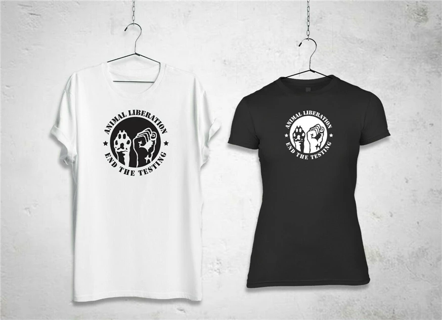 Освобождение животных новая футболка все размеры цвета вегетарианские права