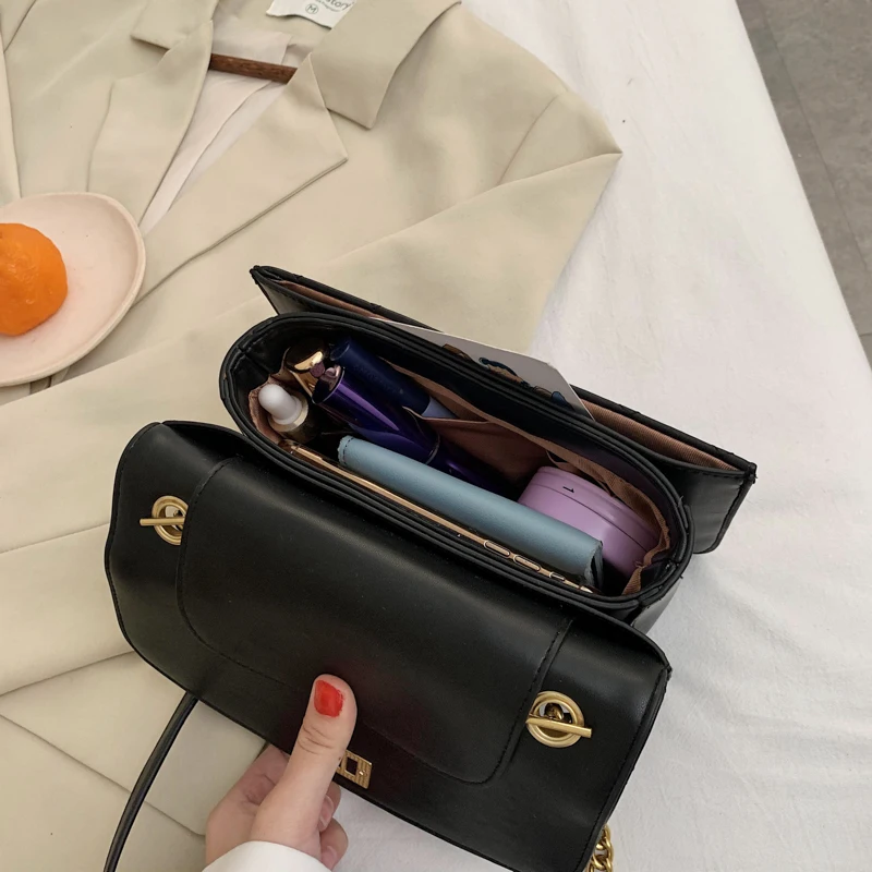 

Small Crossbody Bags for women 2020 High quality PU Leather Women Messenger Bag luxury brand purses and handbags Plaid Bag