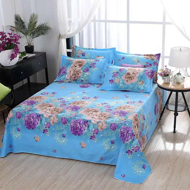 Постельное белье с цветами двойное текстильное модное матрац бытовой покрывало
