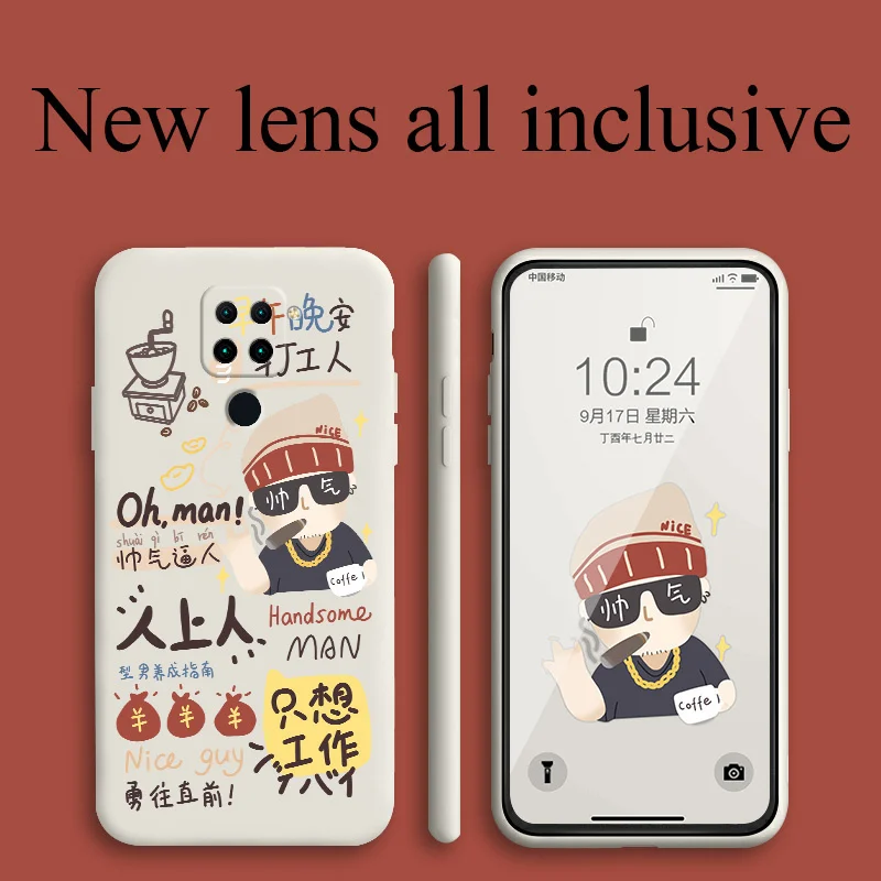 

Rich Girl Phone Case For Xiaomi Redmi 9 Note 9 9T Note 8 7 Pro 8Pro 7Pro K40 K40pro K30 Pro Cover