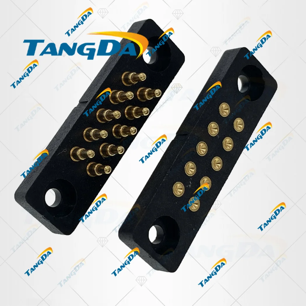 Штырьковый соединитель для зонда TANGDA 10P 10 штырьков 3 0 мм зарядный пружинный штырь