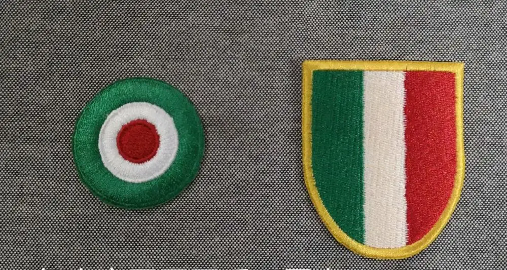 Embriodery зеленый coppa Italia круглая заплатка и Нагрудный значок чемпионов