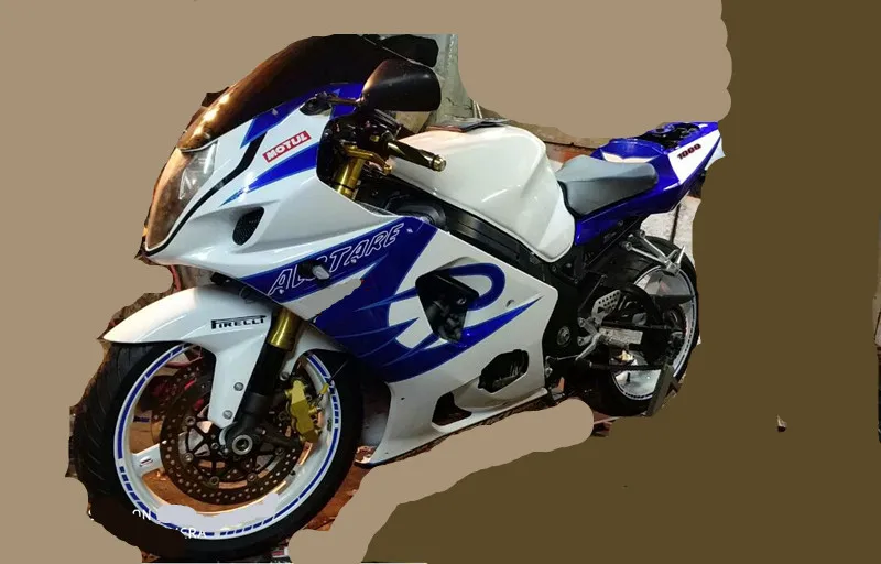 Комплект обтекателей под давлением для GSXR1000 K3 03 04 GSXR 1000 2003 2004 ABS пластик белый