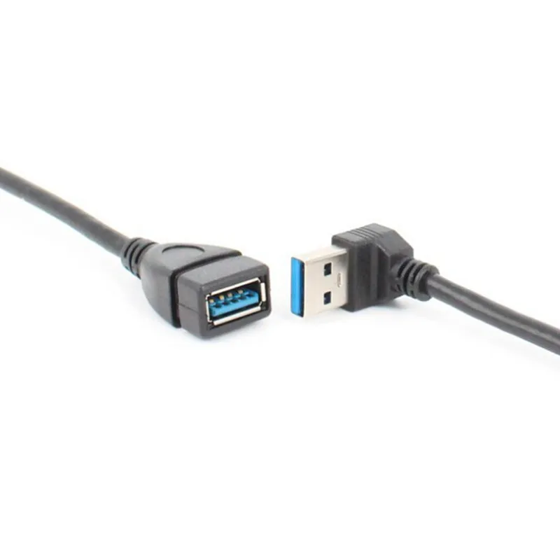 Удлинители USB 3 0 штекер A гнездо 90 градусов удлинители и шнур для синхронизации