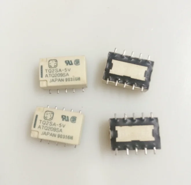 Бесплатная доставка, новое оригинальное реле 2 шт./лот, Φ реле сигнала 5VDC DPDT 1A TQ Series SMD без фиксации Бесплатная доставка, новое оригинальное реле 2 шт./лот, Φ реле сигнала 5VDC DPDT 1A TQ Series SMD без фиксации