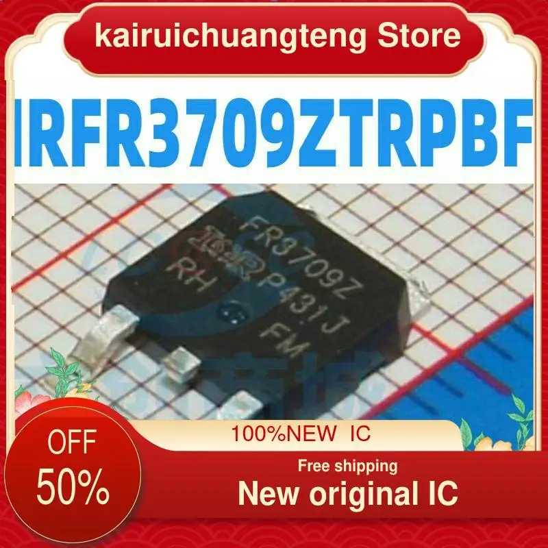 

Новый оригинальный IC 10 шт. IRFR3709ZTRPBF TO-252-3 30 В/86A