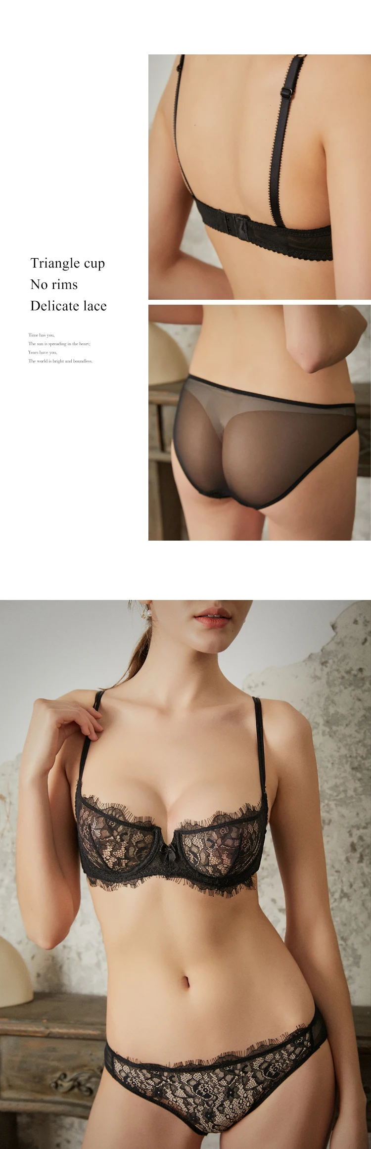 LILYMODA бюстгальтер Беспроводной спортивный бюстгальтер для девочек переходного возраста от Для женщин белье BH вышитая прозрачная вкус кружевной сексуальный бюстгальтер пуш-ап бюстгальтеры пояс нижнее белье