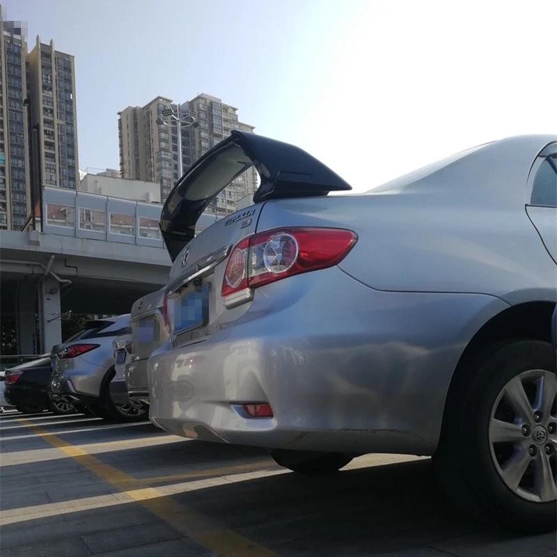 Спойлер для TOYOTA Corolla 2006-2013 Высокое качество ABS Материал заднее крыло автомобиля