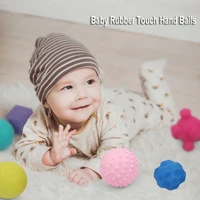 6pcs soft balls baby bathroom toys for toddler bebe one year spray water shower pool toy 13 24 months massage ball for xmas gift