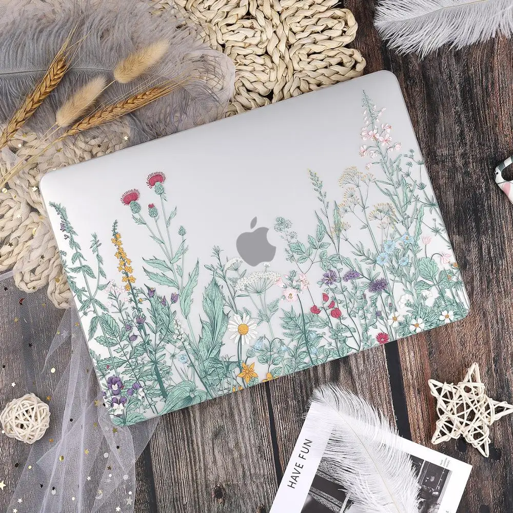 3D взрывозащищенный каменный Дизайн Жесткий Чехол для нового Macbook Pro 13 15 Touch bar Air 11 12 13 A1932 с клавиатурой