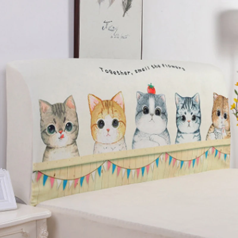 Прикроватный чехол с мультяшным принтом покрывало на кровать домашний текстиль