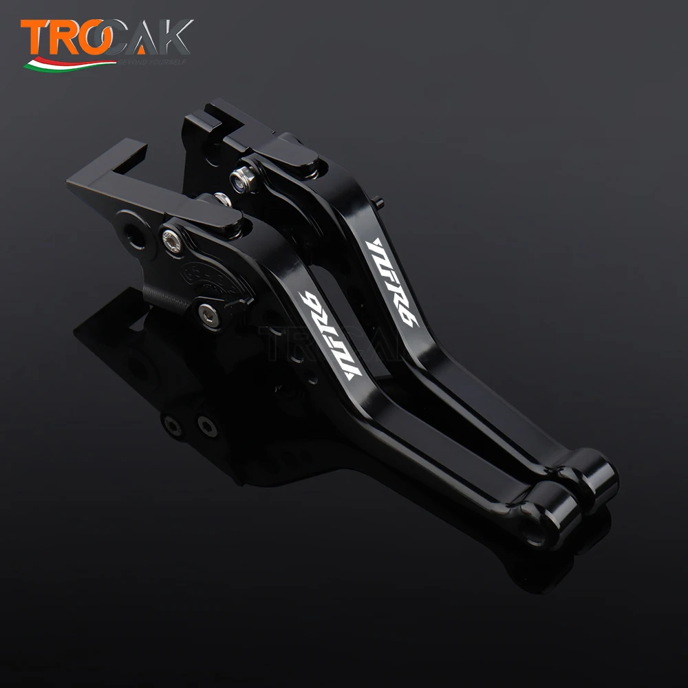 

Рычаги Тормоза И Сцепления CNC Для Yamaha YZF R6 2005-2016, Короткие, Алюминиевые, С Логотипом, Декоративные Накладки