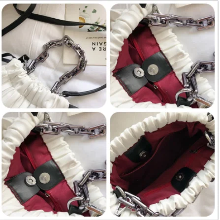 Роскошные брендовые дизайнерские женские сумки на плечо 2020 сумка-ведро шнурке из