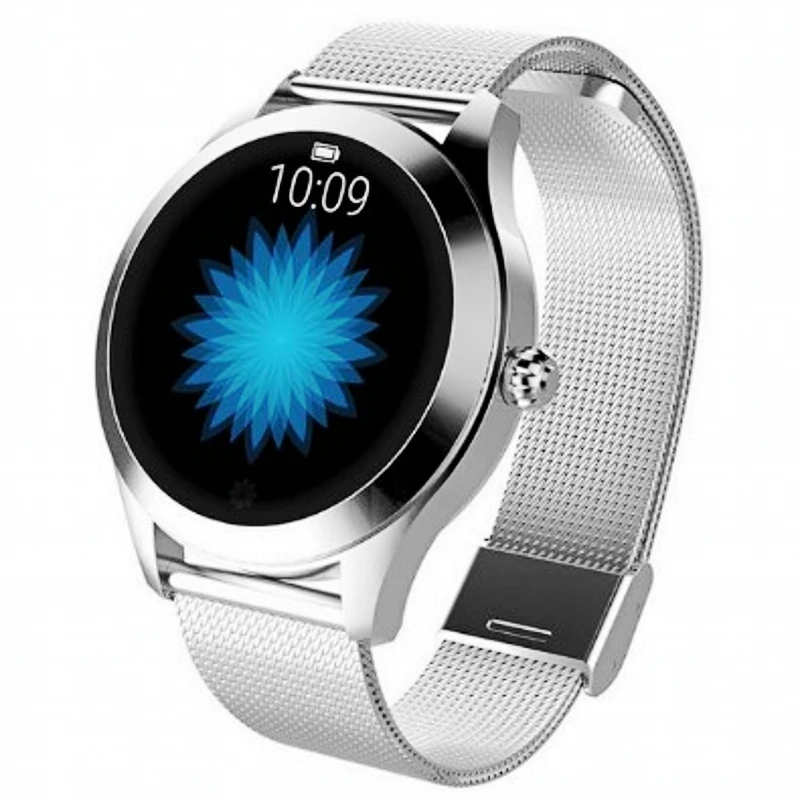 KW10 женские Смарт часы IP68 монитор сердечного ритма сообщение напоминание о звонке