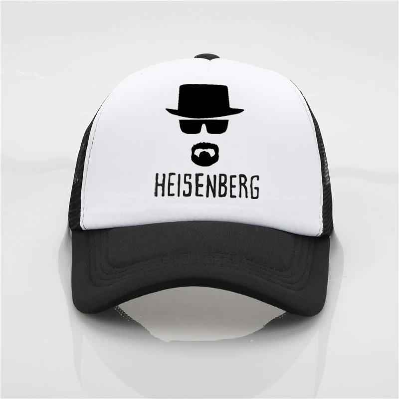 Модная шапка с сеткой Heisenberg с принтом бейсбольная кепка для мужчин wo мужская летняя трендовая Кепка новая молодежная Джокер Солнцезащитная шляпа пляжный козырек шляпа - Цвет: Цвет: желтый