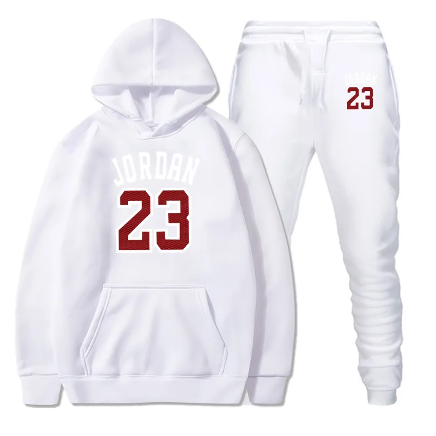 Осенний брендовый спортивный костюм Повседневный JORDAN 23 Мужской комплект из двух