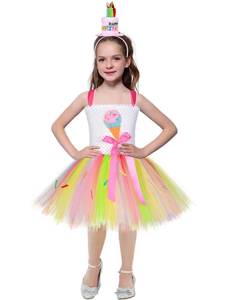 Милый костюм на Хэллоуин для девочек; Яркие Р...