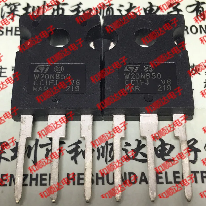 

10pcs/lot W50NB20 STW50NB20 New stock TO-247 200V 50A