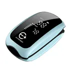 Пульсоксиметр на кончик пальца, прибор для измерения пульса и уровня кислорода в крови, Аккумуляторный тонометр