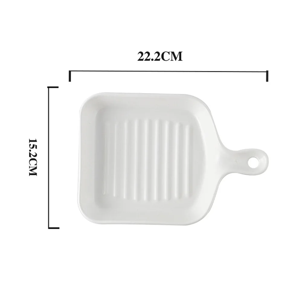 1 шт. матовая керамическая посуда для выпечки квадратная сковорода Северной