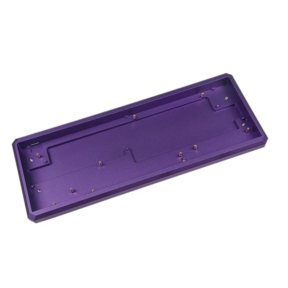 Алмазный 61 GK61 GK61x GK61xs комплект CNC анодированный алюминиевый корпус PC case Plate Hot Swap PCB