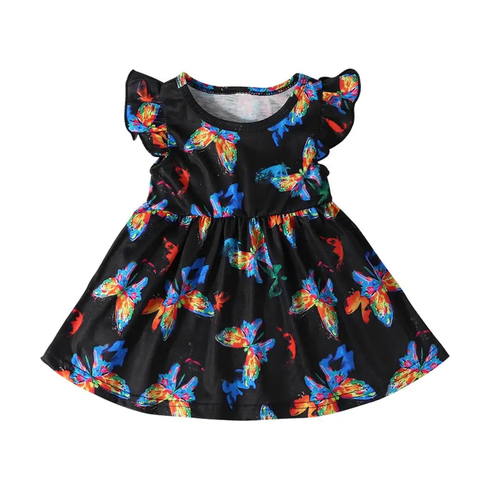 Amazon AliExpress Одежда для девочек 2020 летняя новая юбка ins Лидер продаж цветное платье