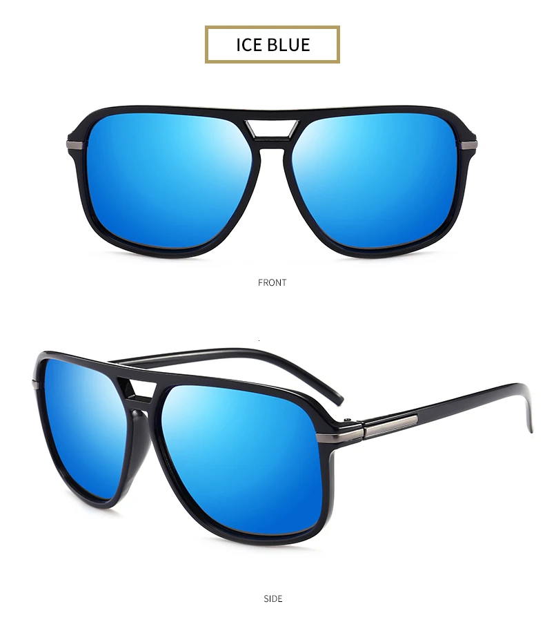 Классические поляризационные солнцезащитные очки для мужчин, Ретро стиль, для вождения, фирменный дизайн, солнцезащитные очки, UV400