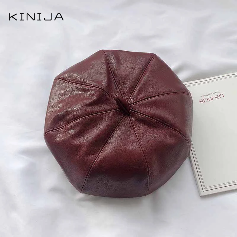 Новый корейский осенне зимний Британский ретро берет живописца полный комплект