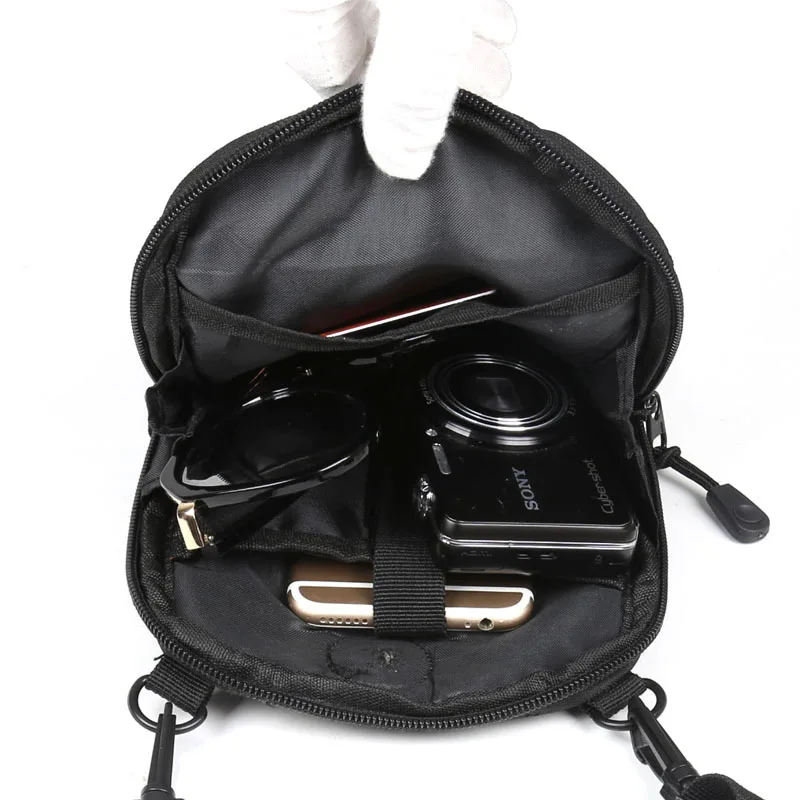 

New Shoulder Bag Handbags Leather Crossbody Small Messenger Waist Pack Men Mini Chest Bags For Cell Phone ID Card Wallets