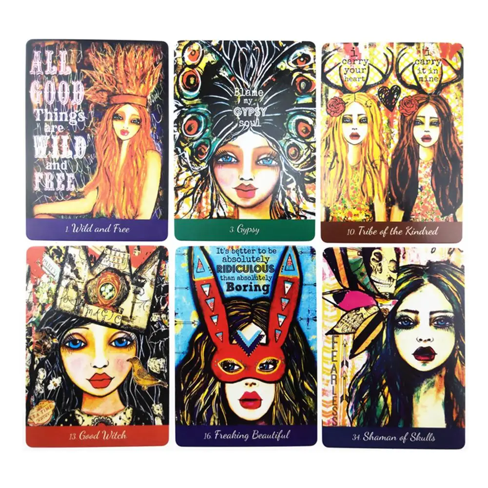 Таро карты любовь Your Inner Magic печатная плата игровой набор английский Гадания и