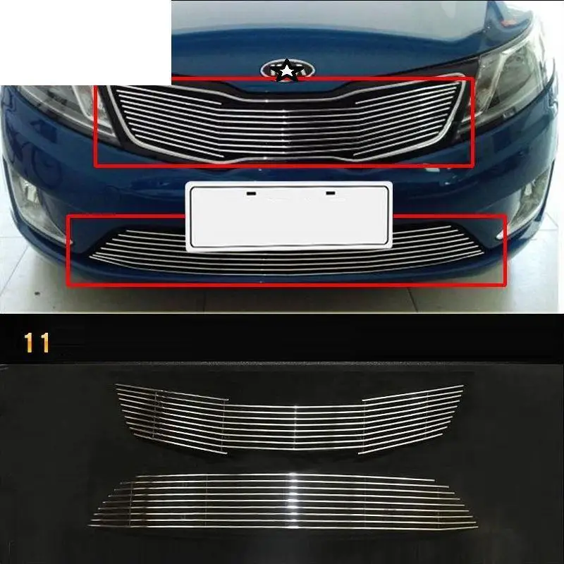 Автомобильная решетка Модифицированная Хромовая декоративная наклейка для