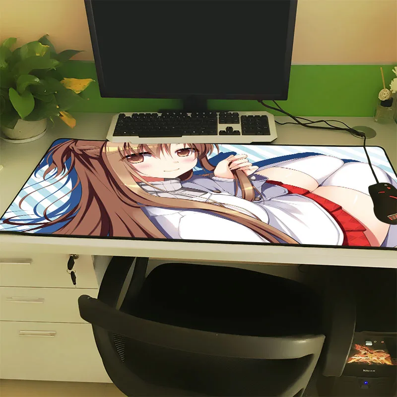 XGZ аниме большой размер коврик для мыши Черный замок сторона мультфильм