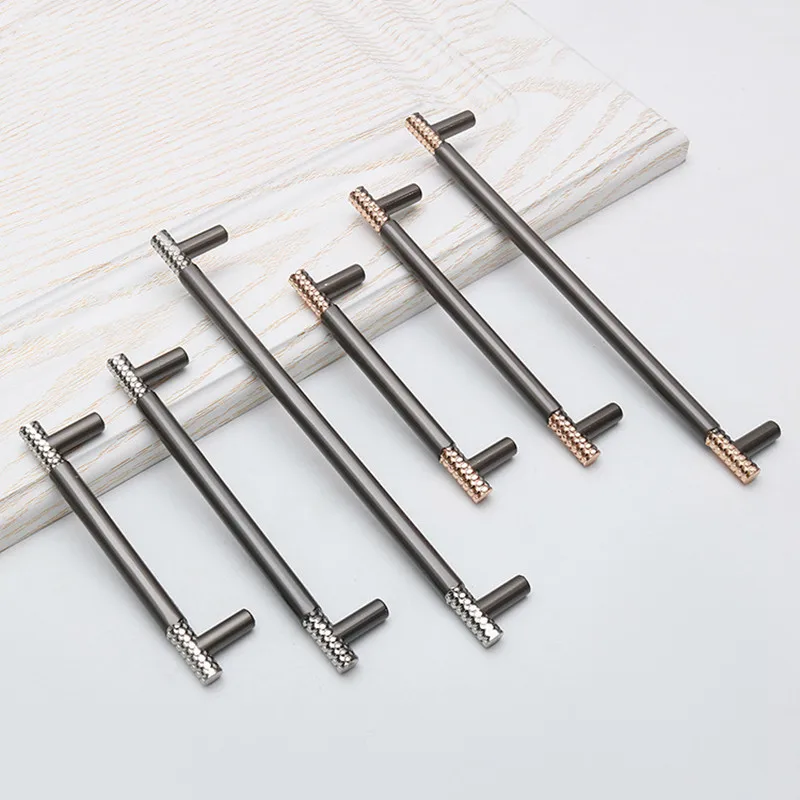 

Nordic Luxury Asymmetric Design Cabinet Door Handle Gold Kitchen Cupboard Knobs Drawer Pulls Decor Furniture Handles Hardware