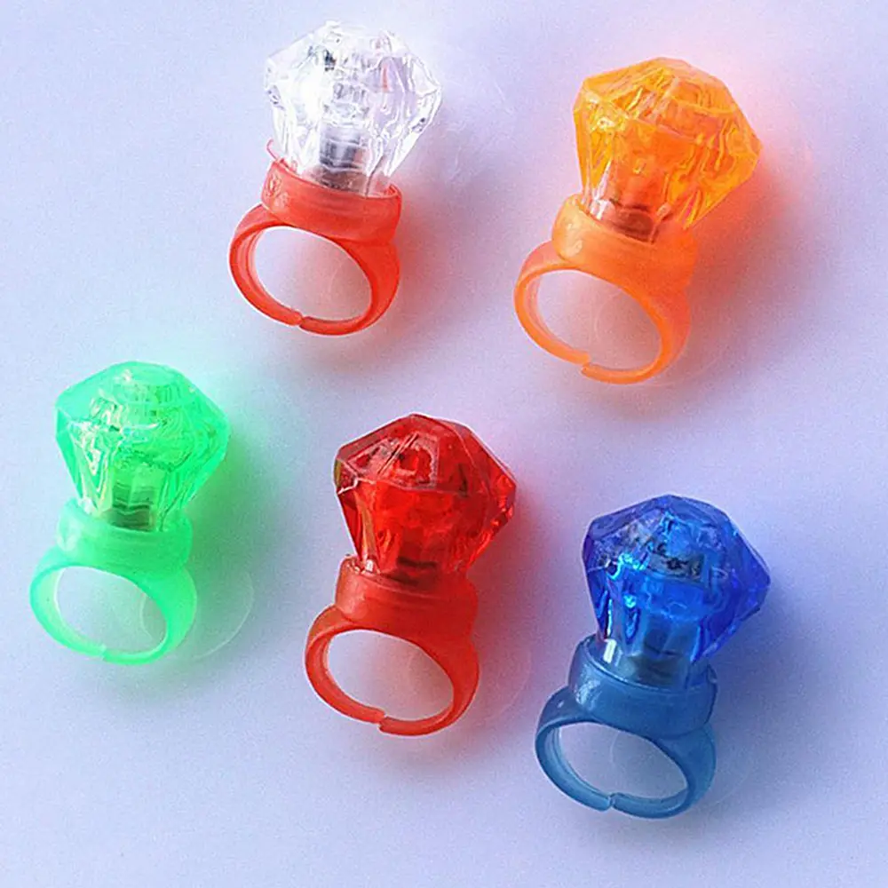 

10Pcs LED Finger Lights Party Laser Finger Light Up Beam Torch Glow Party Ring Event Party Festival Lantern