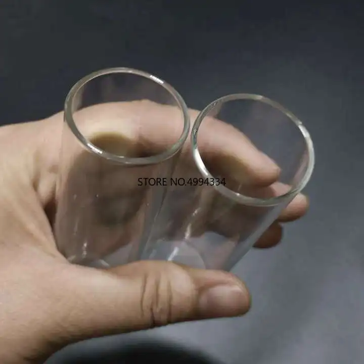 

10pcs/lot 30x100mm Flat bottom Glass Test Tube with Cork Stopper for kinds of Laboratory glassware