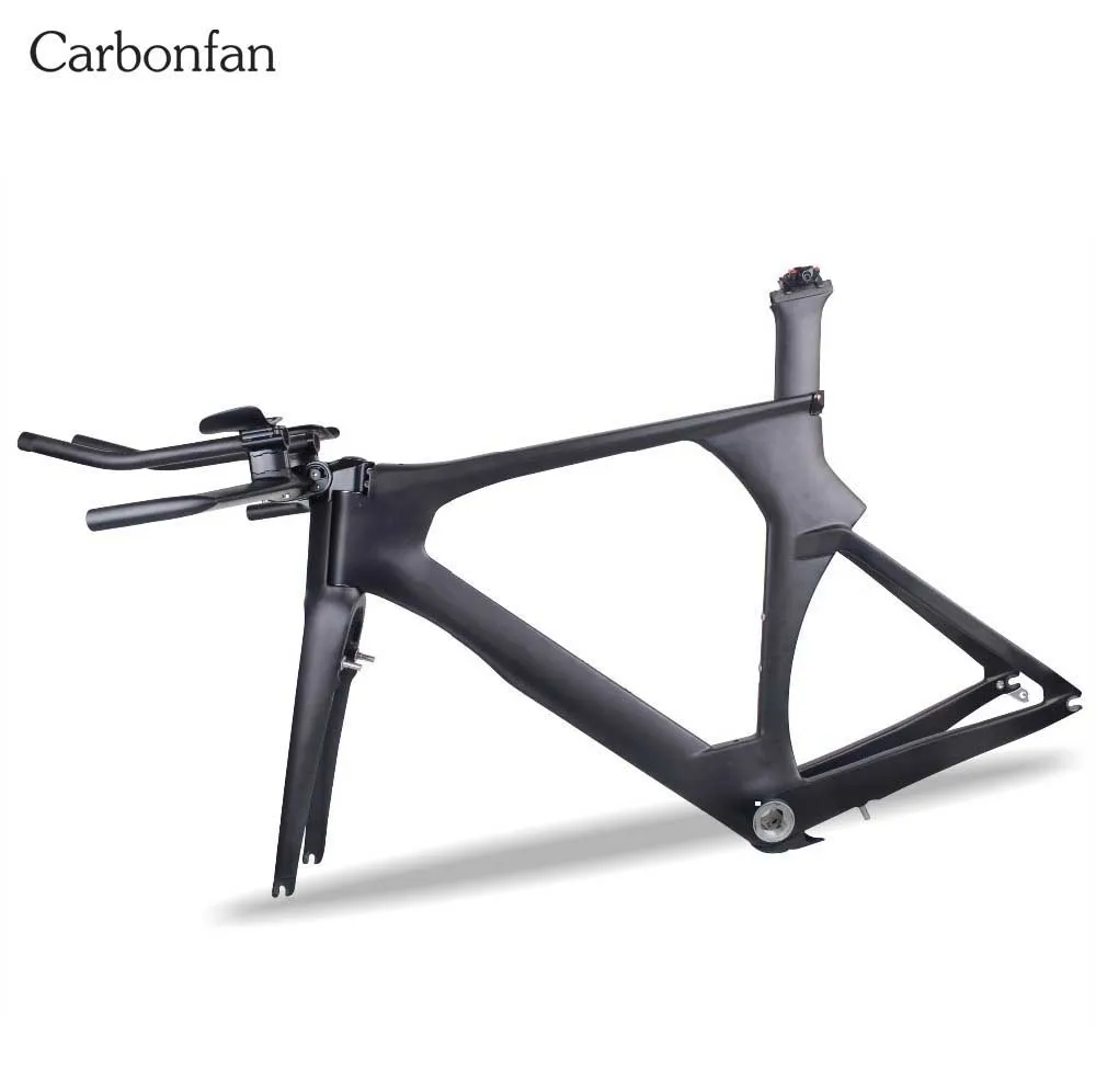 Карбоновая велосипедная Рама Carbonfan AERO OEM углеродный Триатлон frame 700c 1-1/8 дюйма Steerer
