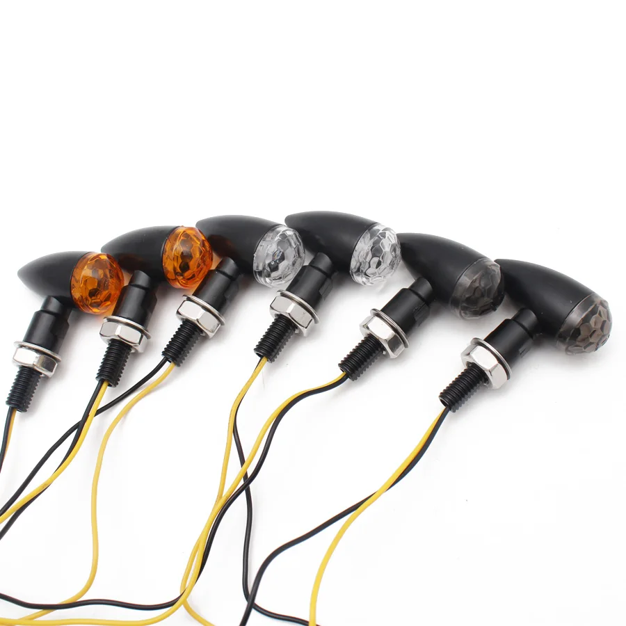 Универсальный 10 мм Болт мотоциклетный черный металлический указатель поворота