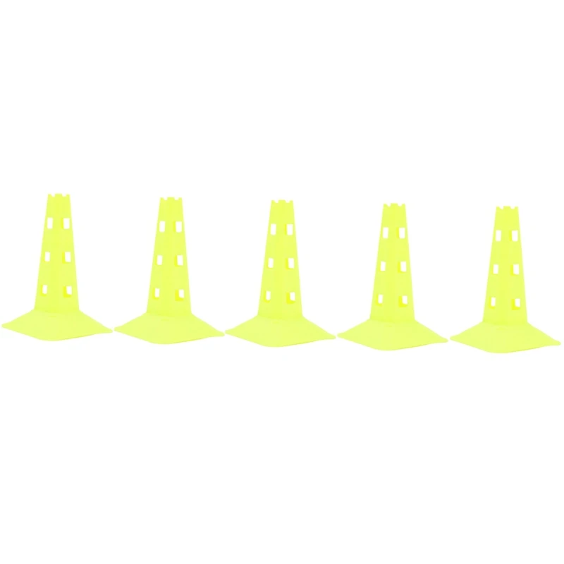 

5PCS Soccer Cones Agility Training Sports Cone for Kids Football Basketball Drills Field Markers Sports Tools 32cm