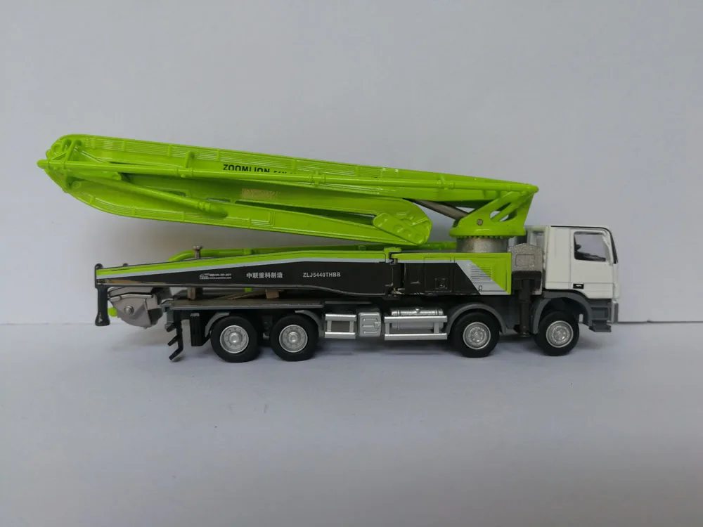1:100 Zoomlion модели продуктов 4 шт набор, ZAT2000V башенный кран миксер насос грузовик игрушка