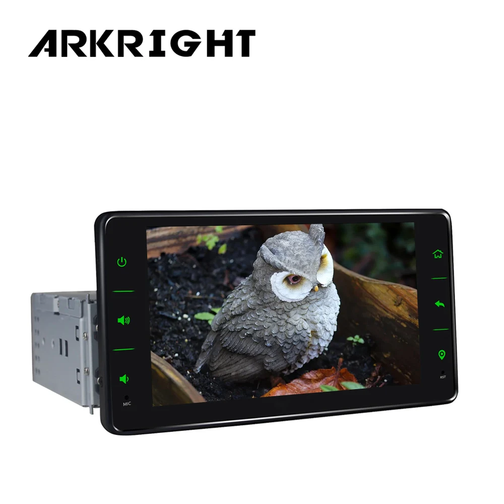 Автомагнитола Carplay 6 2 дюйма Android 8 1 ядер GPS Wi Fi Встроенный 4G модем DSP 4 Гб + 64 ГБ задняя