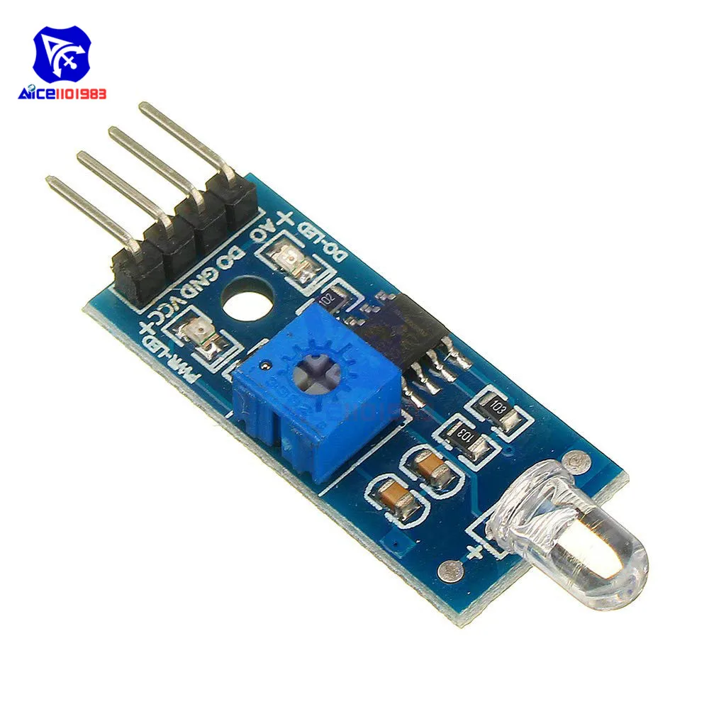 Модуль переключателя датсветильник ности diymore LM393 4 контактный модуль плата