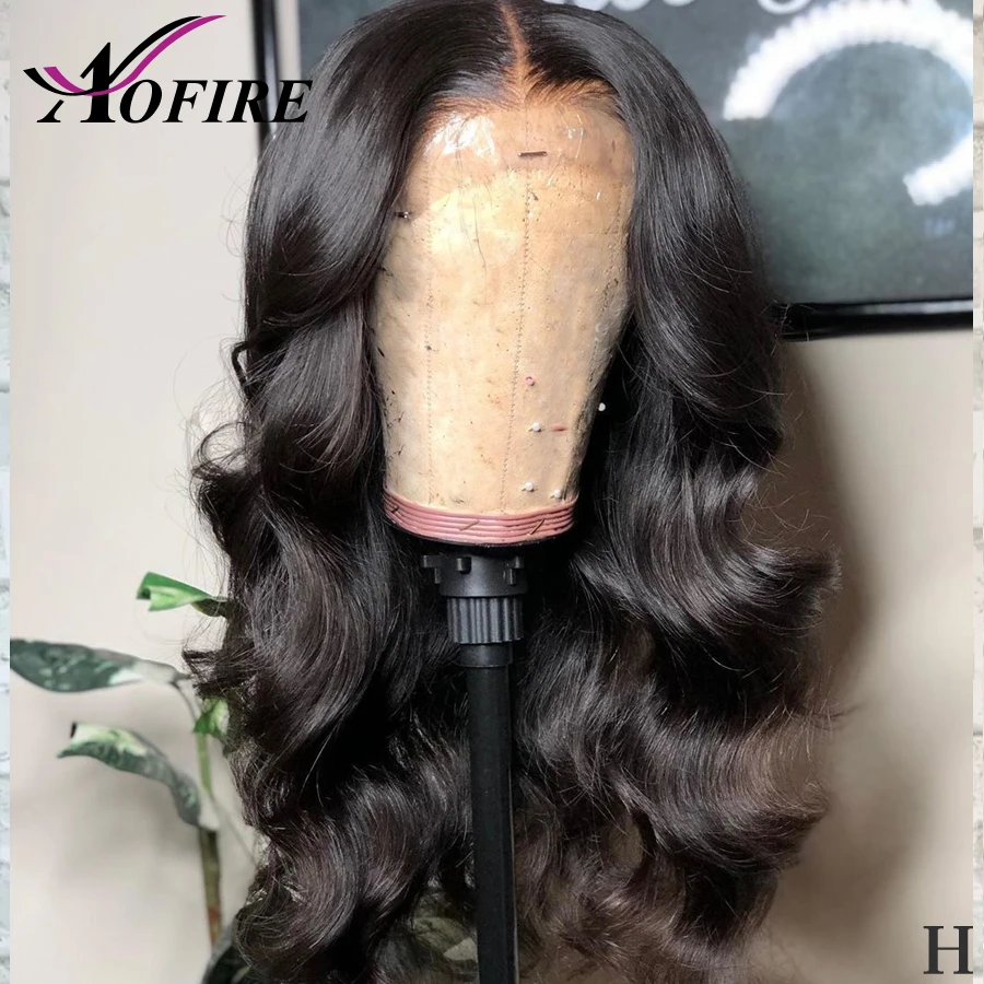 150% плотность волнистой формы шелковая Базовая полные парики шнурка человеческих