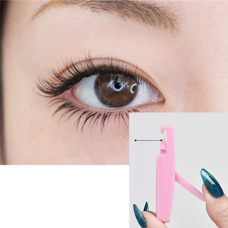 Женские щипцы для завивки ресниц пластиковые белые розовые зеленые век ручной