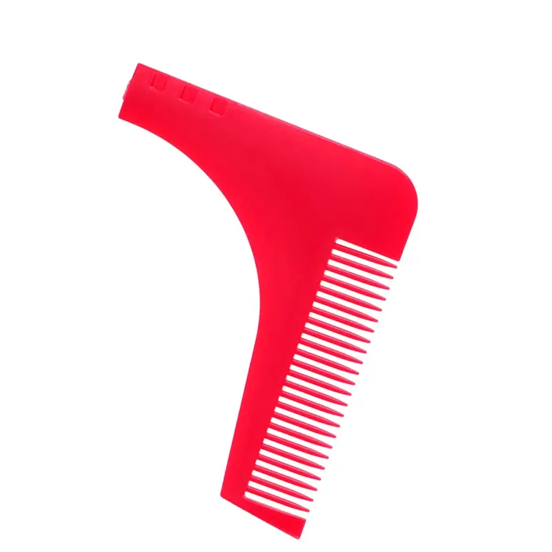 1pcs Men Gentleman Facial Hair Beard Shaper Guide Template Combs Styling Accessories Trim Shaping Shaper Tool