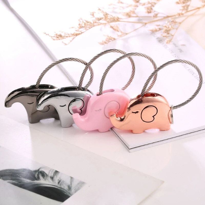 1 шт в виде симпатичных животных брелок Бизнес цепочка для ключей подарки идеи