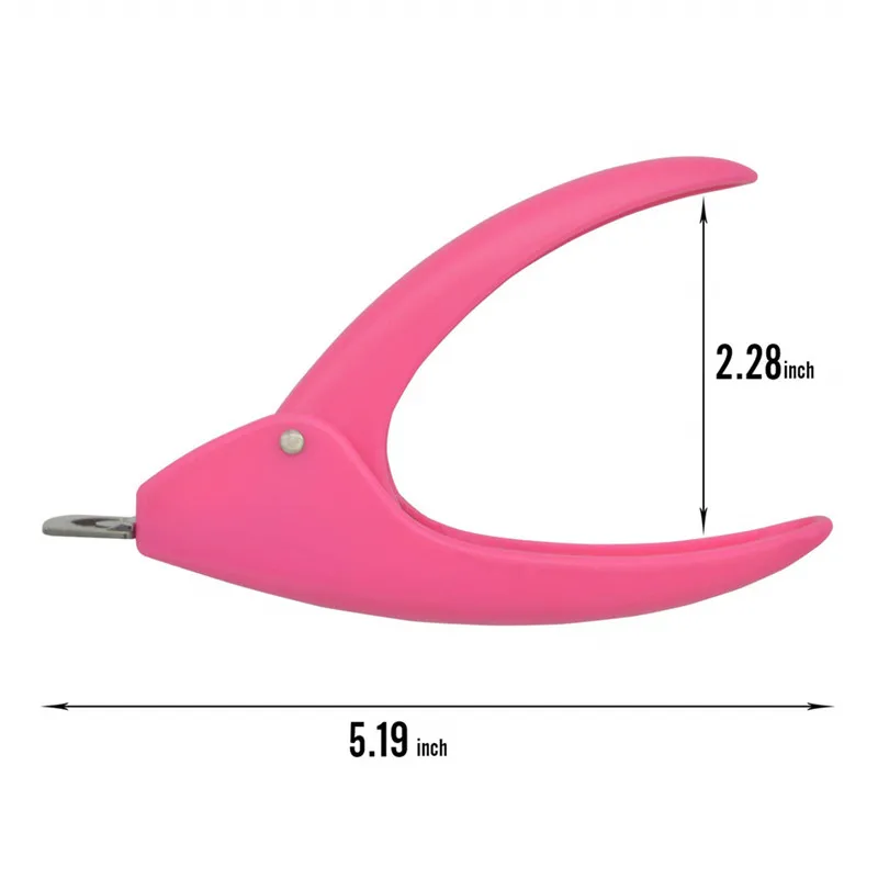 Acrylic Nail Clipper False Nails Cutter Fake Clippers Tip Trimmer for Artificial Art Manicure Tools Clip Tool | Красота и здоровье